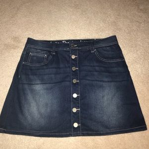 Justice Denim Skirt